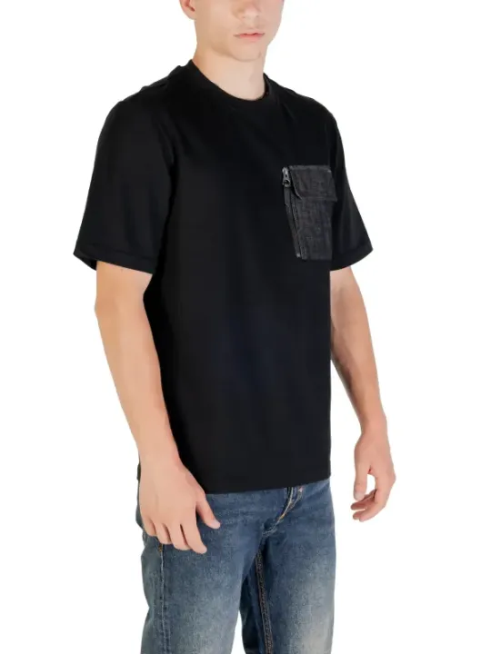 "Antony Morato T-Shirts im Sale | Antony Morato Herren T-Shirt Schwarz Herbst/Winter online kaufen"|Planet-Deluxe