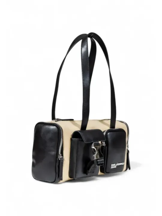 "Karl Lagerfeld Jeans Einzelstücke & Seltenheiten im Sale | Karl Lagerfeld Herbsttasche Beige Bunt Damen online kaufen"|Planet-Deluxe