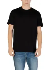 "Armani Exchange T-Shirts im Sale | Armani Exchange Herren TShirt HerbstWinter Schwarz online kaufen"|Planet-Deluxe