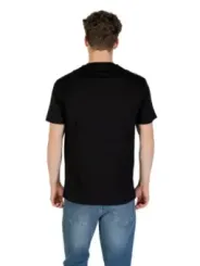 "Armani Exchange T-Shirts im Sale | Armani Exchange Herren TShirt HerbstWinter Schwarz online kaufen"|Planet-Deluxe