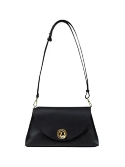 Coccinelle Damen Lederhandtasche Schwarz – Herbst/Winter