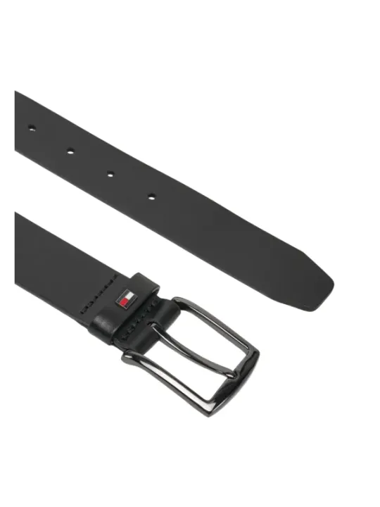 "Tommy Hilfiger Gürtel im Sale | Tommy Hilfiger Ledergürtel Schwarz Herren Herbst/Winter online kaufen"|Planet-Deluxe