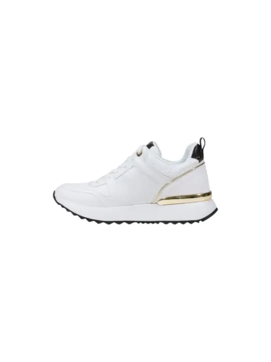 "Guess Sneakers im Sale | **GUESS Damen Sneaker - Weiße Herbst/Winter Slip-On Sneakers mit Schnürung** online kaufen"|Planet-Deluxe