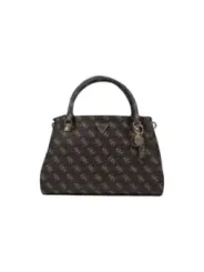 "Guess Einzelstücke & Seltenheiten im Sale | Guess Damen Herbst Winter Handtasche Braun mit Druck  online kaufen"|Planet-Deluxe