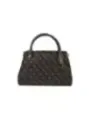 "Guess Einzelstücke & Seltenheiten im Sale | Guess Damen Herbst Winter Handtasche Braun mit Druck  online kaufen"|Planet-Deluxe