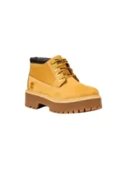 "Timberland Stiefel im Sale | Timberland Damen Herbst/Winter Stiefeletten – Beige Lederstiefel mit Schnürverschluss (Artikelcode: TB1A5RF9231) online kaufen"|Planet-Deluxe
