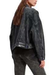 "Karl Lagerfeld Jeans Blazer im Sale | Karl Lagerfeld Jeans Damen Kostümjacke - Herbst/Winter, Schwarz, 100% Baumwolle, Modell A3W14060 online kaufen"|Planet-Deluxe