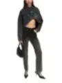 "Karl Lagerfeld Jeans Blazer im Sale | Karl Lagerfeld Jeans Damen Kostümjacke - Herbst/Winter, Schwarz, 100% Baumwolle, Modell A3W14060 online kaufen"|Planet-Deluxe