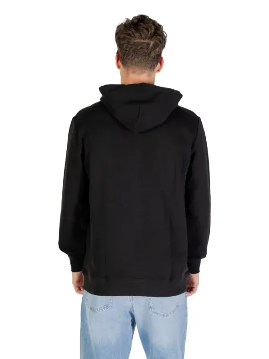 "Tommy Hilfiger Jeans Sweatshirts im Sale | Tommy Hilfiger Herren Fleece Hoodie Schwarz Herbst/Winter online kaufen"|Planet-Deluxe
