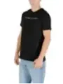 "Tommy Hilfiger Jeans T-Shirts im Sale | Tommy Hilfiger Bio Baumwolle TShirt Schwarz Herren online kaufen"|Planet-Deluxe