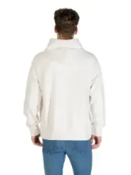 "Calvin Klein Jeans Sweatshirts im Sale | Calvin Klein Herren Fleece Kapuzenpullover Weiß online kaufen"|Planet-Deluxe