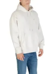 "Calvin Klein Jeans Sweatshirts im Sale | Calvin Klein Herren Fleece Kapuzenpullover Weiß online kaufen"|Planet-Deluxe