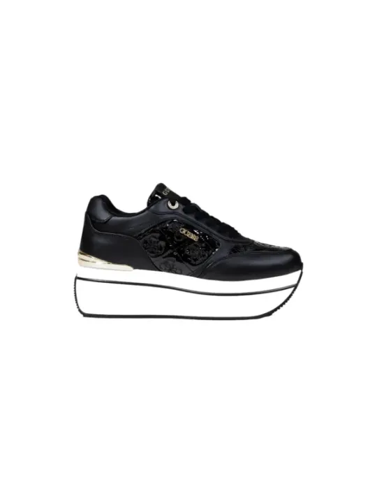 "Guess Sneakers im Sale | Guess Damen Sneakers - Sportliche Plateau-Pumps für Herbst/Winter in Schwarz online kaufen"|Planet-Deluxe