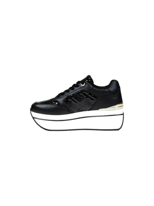 "Guess Sneakers im Sale | Guess Damen Sneakers - Sportliche Plateau-Pumps für Herbst/Winter in Schwarz online kaufen"|Planet-Deluxe
