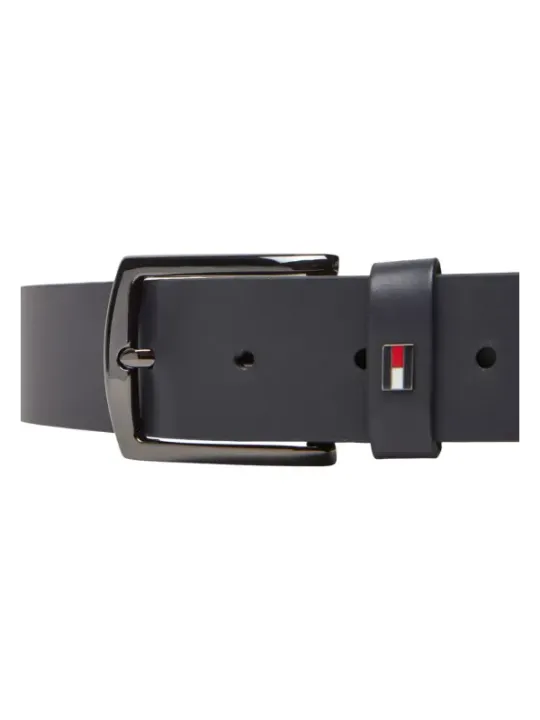 "Tommy Hilfiger Gürtel im Sale | Tommy Hilfiger Herrenledergürtel Blau Herbst/Winter online kaufen"|Planet-Deluxe