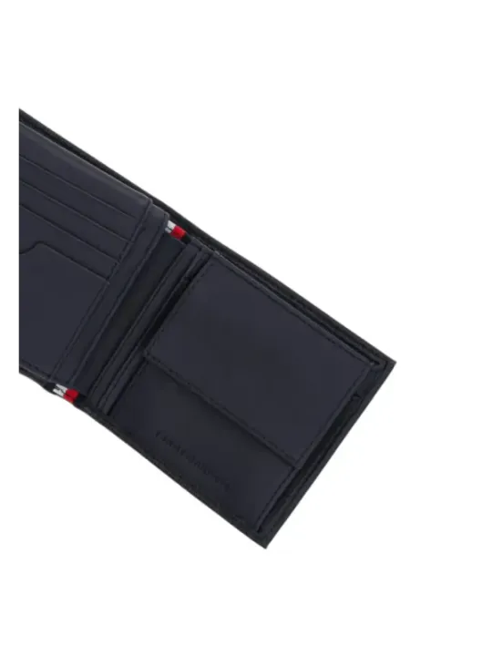 "Tommy Hilfiger Brieftaschen im Sale | Tommy Hilfiger Herren Leder Brieftasche Blau online kaufen"|Planet-Deluxe