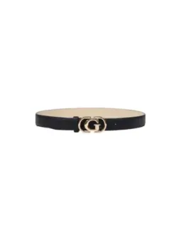 "Guess Damen Gürtel Schwarz: Stilvoller Herbst-Winter Look"