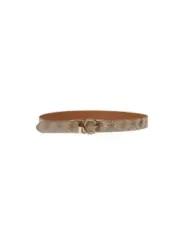 "Guess Gürtel im Sale | Guess Damen Gürtel Herbst/Winter Beige Druck 100cm online kaufen"|Planet-Deluxe