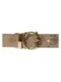 "Guess Gürtel im Sale | Guess Damen Gürtel Herbst/Winter Beige Druck 100cm online kaufen"|Planet-Deluxe