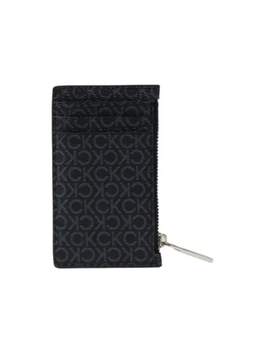 "Calvin Klein Brieftaschen im Sale | Calvin Klein Herrenbrieftasche Schwarz mit Reißverschluss online kaufen"|Planet-Deluxe