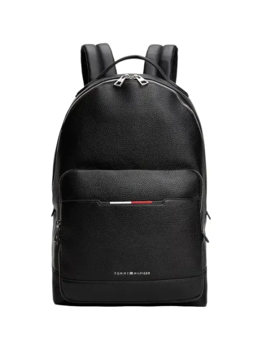 "Tommy Hilfiger Einzelstücke & Seltenheiten im Sale | Tommy Hilfiger Herren Rucksack Schwarz Herbst Winter online kaufen"|Planet-Deluxe
