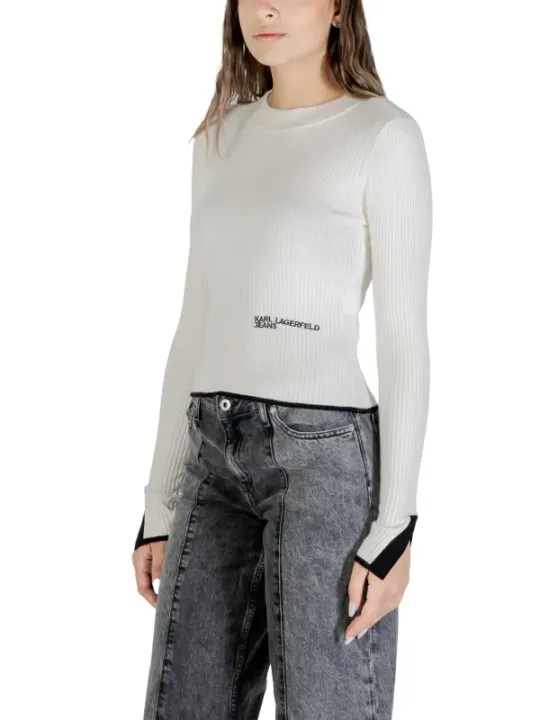 "Karl Lagerfeld Jeans Pullover im Sale | Karl Lagerfeld Jeans - Karl Lagerfeld Jeans Maglia Donna online kaufen"|Planet-Deluxe