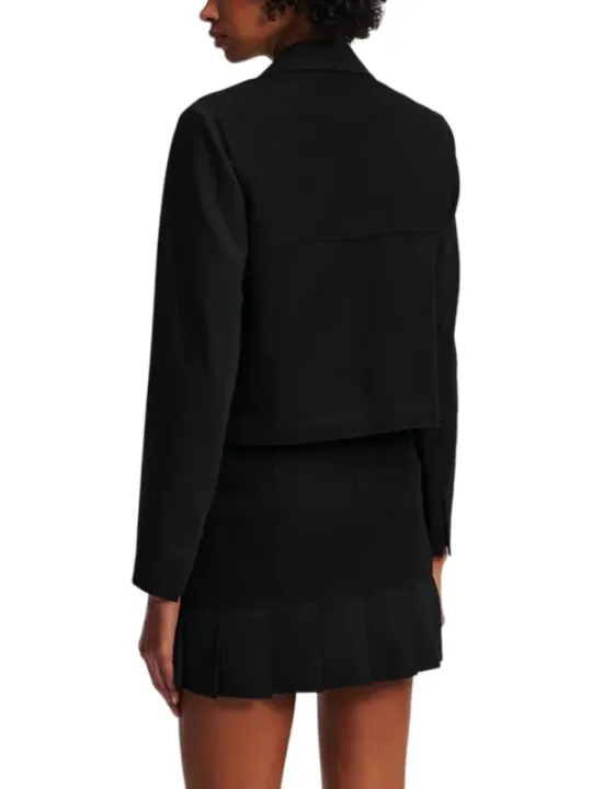 "Karl Lagerfeld Jeans Blazer im Sale | Karl Lagerfeld Jeans Damen Blazer - Elegante Kostümjacke Schwarz für Herbst/Winter online kaufen"|Planet-Deluxe