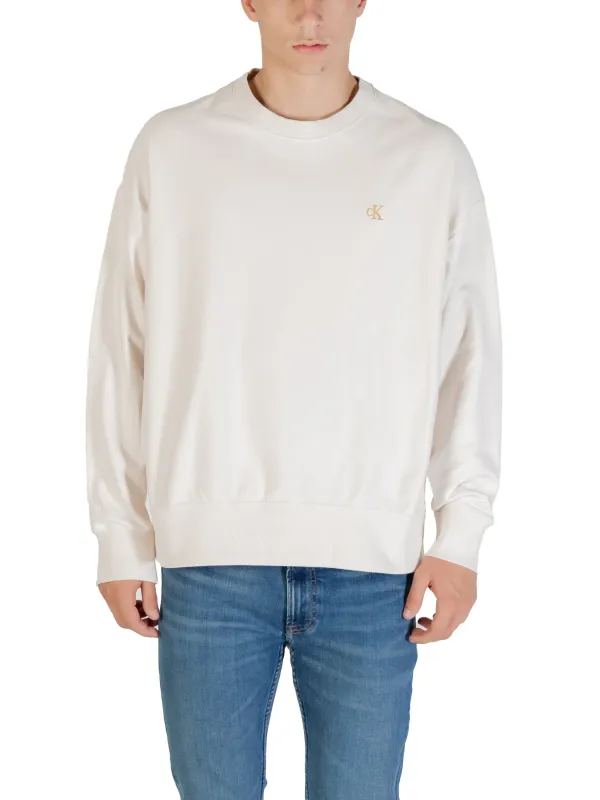 "Calvin Klein Jeans Sweatshirts im Sale | Calvin Klein Jeans Herren Fleece-Sweatshirt, Weiß - Herbst/Winter Kollektion, Rundhals, Langarm - Artikelcode: LV04RC277G online kaufen"|Planet-Deluxe "Calvin Klein Jeans Sweatshirts im Sale | Calvin Klein Jeans Herren Fleece-Sweatshirt, Weiß - Herbst/Winter Kollektion, Rundhals, Langarm - Artikelcode: LV04RC277G online kaufen"|Planet-Deluxe