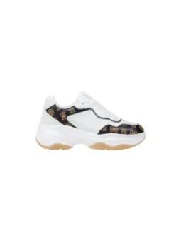 GUESS Damen Slip-On Sneakers – Sportlich, Weiß & Bunt