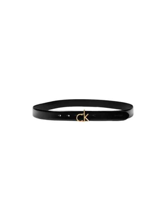 "Calvin Klein Gürtel im Sale | Calvin Klein Damen Ledergürtel Schwarz Herbst/Winter online kaufen"|Planet-Deluxe