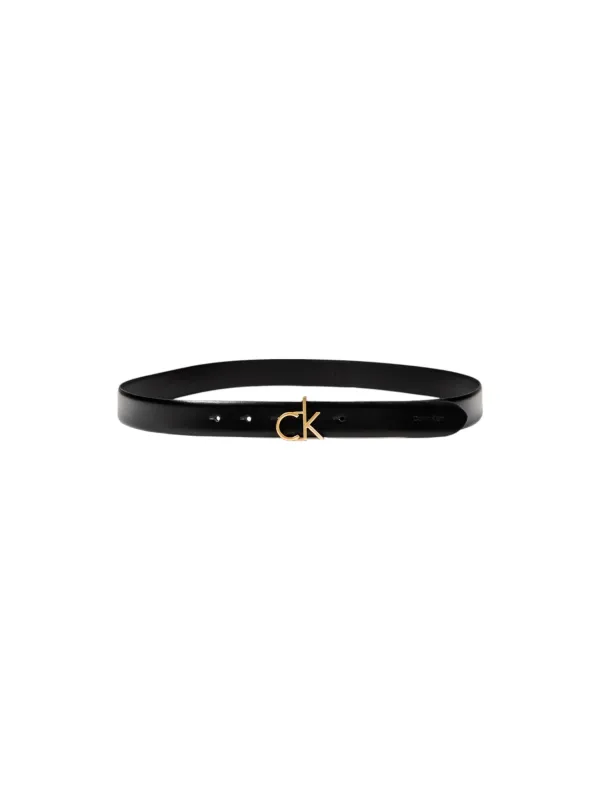 "Calvin Klein Gürtel im Sale | Calvin Klein Damen Ledergürtel Schwarz Herbst/Winter online kaufen"|Planet-Deluxe