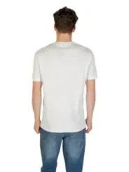 "Armani Exchange T-Shirts im Sale | Armani Exchange Herren T-Shirt - Weiß, Kurzarm, Rundhals - 100% Baumwolle für Herbst/Winter online kaufen"|Planet-Deluxe
