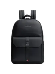 "Tommy Hilfiger Einzelstücke & Seltenheiten im Sale | Tommy Hilfiger Herren Rucksack - Herbst/Winter Kollektion - Blau, Stilvoller Rucksack mit Reißverschluss und Praktischen Innen- online kaufen"|Planet-Deluxe
