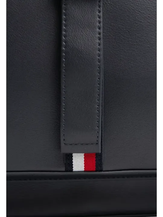 "Tommy Hilfiger Einzelstücke & Seltenheiten im Sale | Tommy Hilfiger Herren Rucksack - Herbst/Winter Kollektion - Blau, Stilvoller Rucksack mit Reißverschluss und Praktischen Innen- online kaufen"|Planet-Deluxe