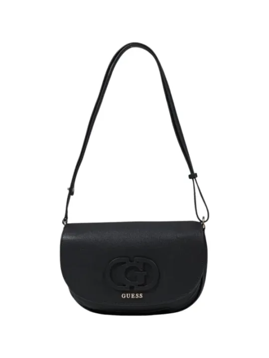 "Guess Einzelstücke & Seltenheiten im Sale | Guess Damen Herbst Winter Tasche Schwarz 15x23x6 Magnetverschluss online kaufen"|Planet-Deluxe