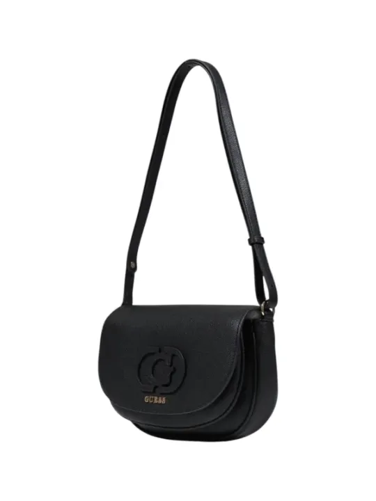 "Guess Einzelstücke & Seltenheiten im Sale | Guess Damen Herbst Winter Tasche Schwarz 15x23x6 Magnetverschluss online kaufen"|Planet-Deluxe