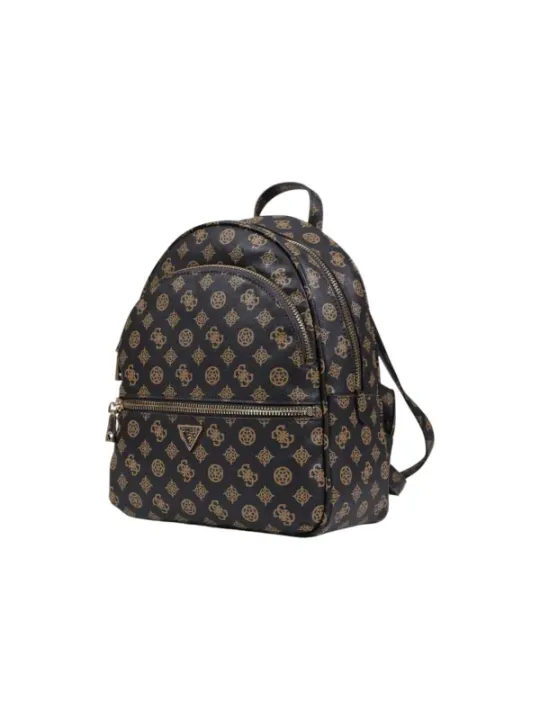 "Guess Einzelstücke & Seltenheiten im Sale | Guess Damen Rucksack Braun mit Druckmuster Herbst/Winter online kaufen"|Planet-Deluxe