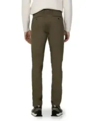 Taupe Stretch Baumwollhose für Business