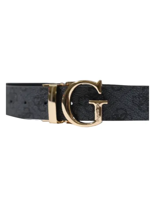 "Guess Gürtel im Sale | Guess Damen Herbstgürtel Grau mit Druckmuster online kaufen"|Planet-Deluxe