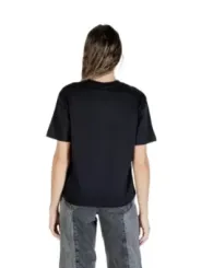 "Karl Lagerfeld Jeans T-Shirts im Sale | Karl Lagerfeld Damen T-Shirt Schwarz Herbst Winter online kaufen"|Planet-Deluxe