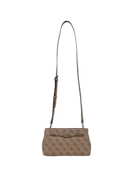 "Guess Einzelstücke & Seltenheiten im Sale | Guess Damen Umhängetasche Beige mit Druckmuster online kaufen"|Planet-Deluxe