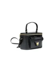 "Coccinelle Einzelstücke & Seltenheiten im Sale | Coccinelle Borsa Donna - Elegante Herbst/Winter-Handtasche aus 100% Leder in Schwarz mit Reißverschluss und Schulterriemen –  online kaufen"|Planet-Deluxe