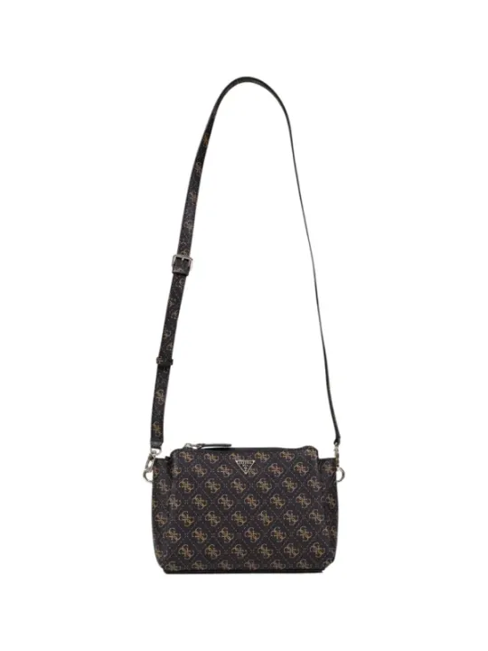 "Guess Einzelstücke & Seltenheiten im Sale | GUESS Damen Umhängetasche in Braun mit Print - Herbst/Winter Kollektion - 100% Polyurethan - Artikelcode: HWQG96 72120 online kaufen"|Planet-Deluxe