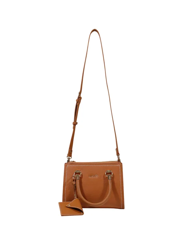 "Liu Jo Einzelstücke & Seltenheiten im Sale | Liu Jo - Elegante Damenhandtasche in Braun mit Reißverschluss und Schulterriemen für Frühling/Sommer - 100% Polyurethan - Mod online kaufen"|Planet-Deluxe