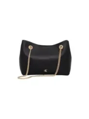 "Calvin Klein Einzelstücke & Seltenheiten im Sale | Calvin Klein Damen Umhängetasche - Herbst/Winter Kollektion, Schwarz, 19x25x10.5 cm - Elegante Tasche mit Druckknopfverschluss  online kaufen"|Planet-Deluxe