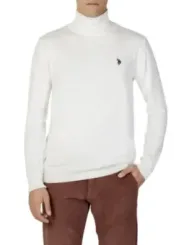 Schwarzes Poloshirt mit Logo