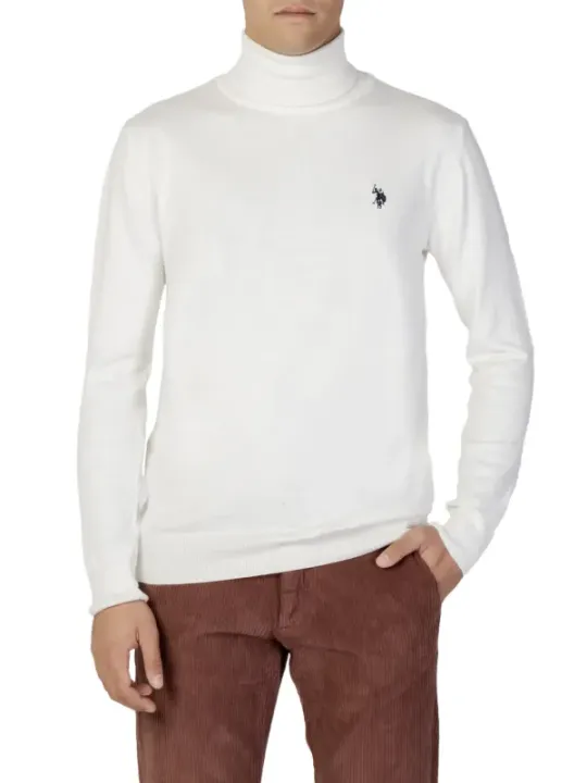 Schwarzes Poloshirt mit Logo