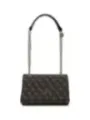 "Guess Einzelstücke & Seltenheiten im Sale | GUESS Damenherbsttasche Braun mit Muster und Druckknopfverschluss online kaufen"|Planet-Deluxe