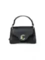 "Coccinelle Einzelstücke & Seltenheiten im Sale | Coccinelle Elegante Schwarze Ledertasche mit Schulterriemen 16x24x8 cm online kaufen"|Planet-Deluxe