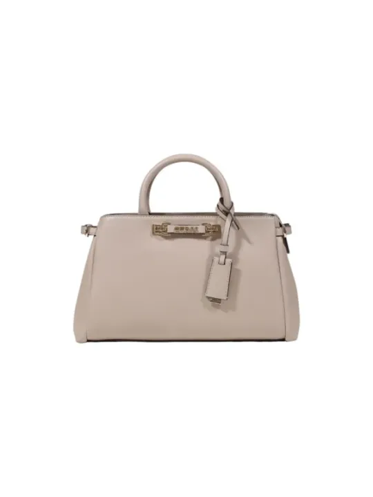 "Guess Einzelstücke & Seltenheiten im Sale | Guess Damenhandtasche Beige Reißverschluss HW 2023 Stilvolle Schultertasche online kaufen"|Planet-Deluxe